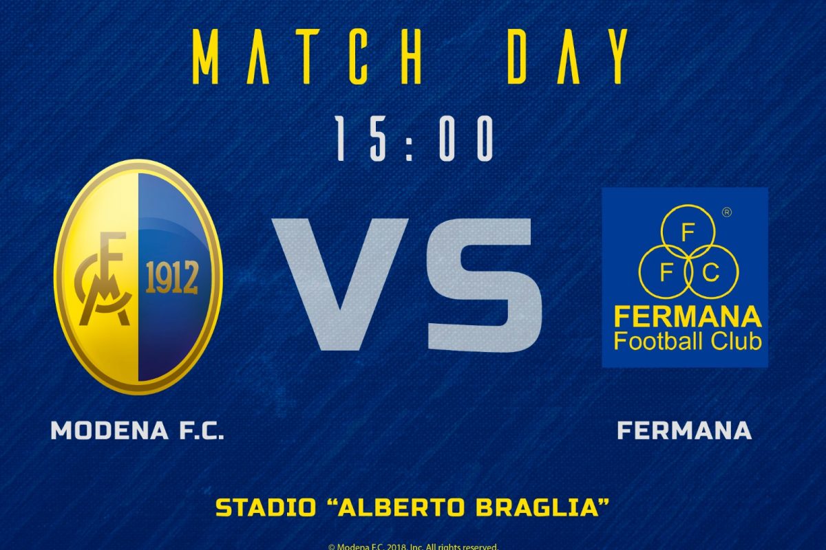 Live Modena – Fermana 1-0 (Fine gara)