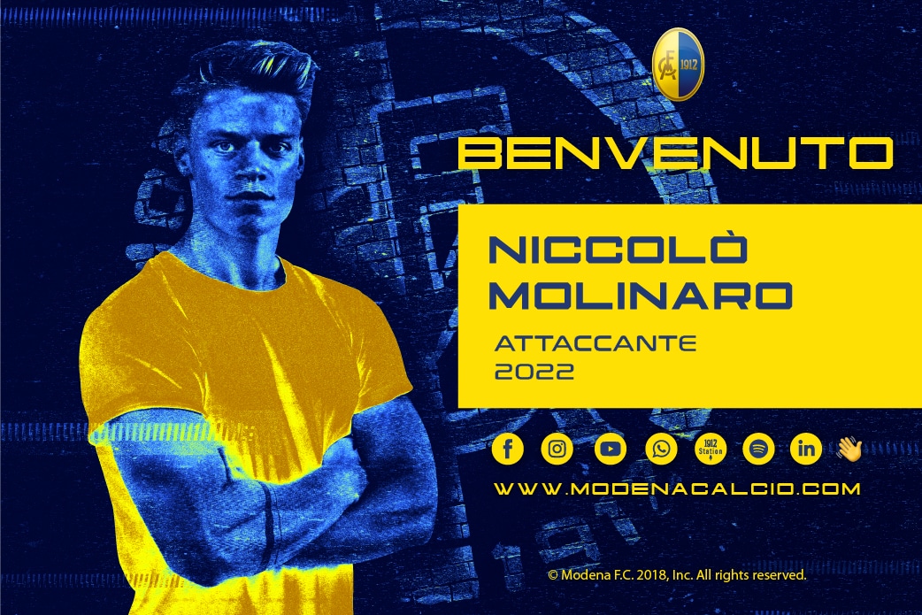 Arriva Niccolò Molinaro Arriva Niccolò Molinaro
