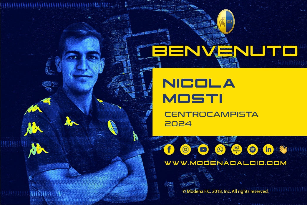 Ingaggiato Nicola Mosti Ingaggiato Nicola Mosti