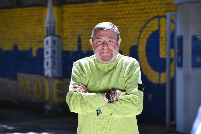 Carlo Rivetti e il sindaco Muzzarelli sul derby