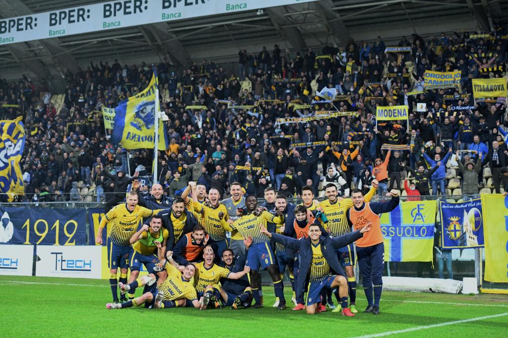 I gialli vincono la sesta gara di fila - Modena FC