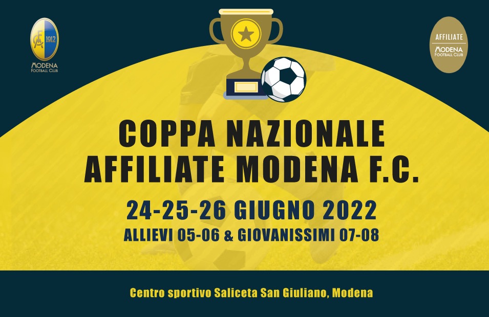 A giugno la Coppa Modena