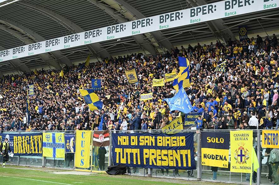 Modena-Venezia: in Gradinata la festa dei nonni - Modena FC