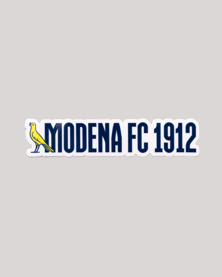 Modena FC adesivo sagomato modena fc 1912 su fondo bianco Modena FC adesivo sagomato modena fc 1912 su fondo bianco