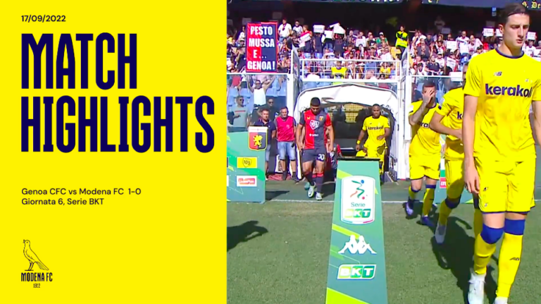 HIGHLIGHTS  Como vs Modena (1-0) - SERIE BKT 