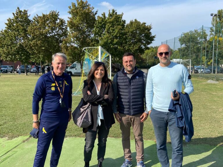 Il Modena a Bastiglia: incontro col sindaco Silvestri