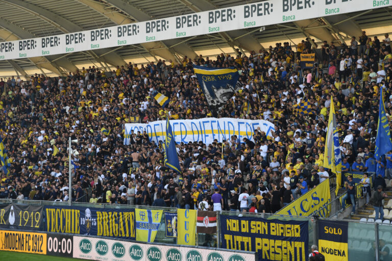 Modena-Palermo: Lunedì biglietti in vendita