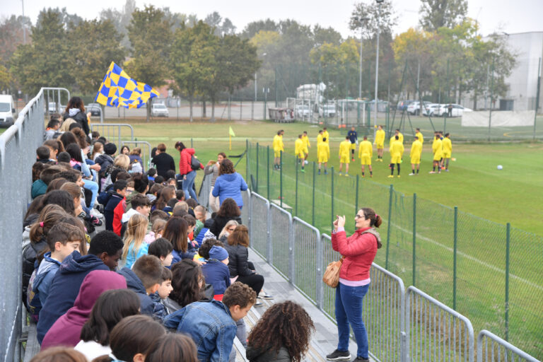 Modena a Bastiglia: 100 alunni all’allenamento