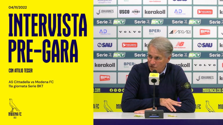 Tesser alla vigilia di Cittadella – Modena Tesser alla vigilia di Cittadella – Modena