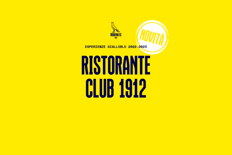 EsperienzeGialloblù: apre Ristorante Club 1912