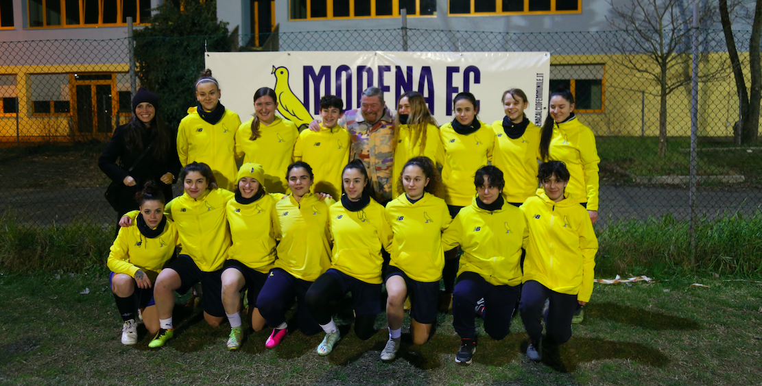 Modena Femminile: la visita di Carlo Rivetti