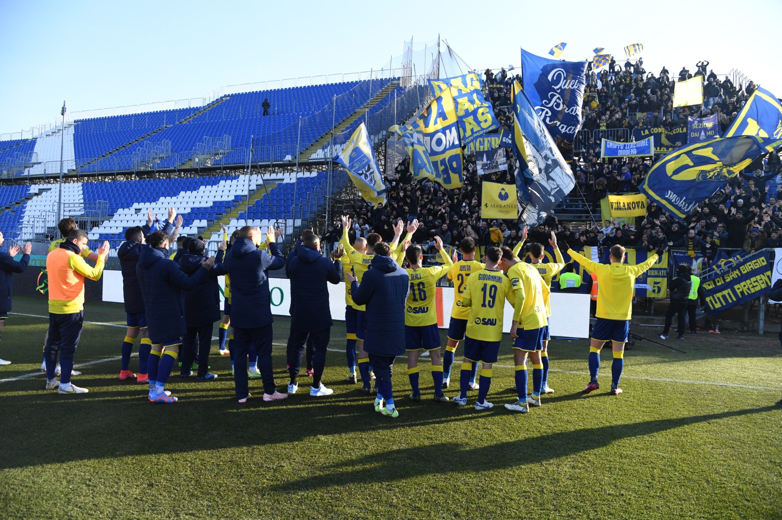 Il Modena FC 2018 batte il Brescia 