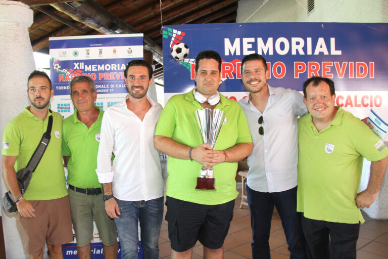 Memorial Previdi: dal 30/8 al 3/9