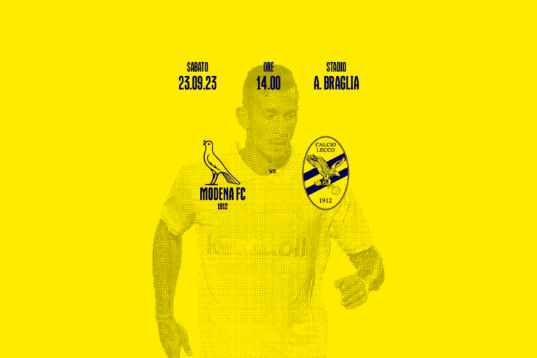 Modena-Lecco: biglietti in vendita