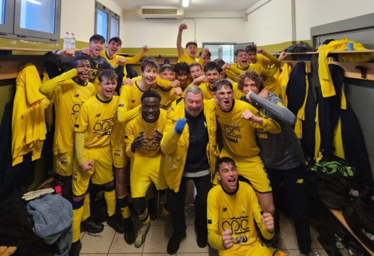 Settore Giovanile: l’Under 15 festeggia con il Presidente