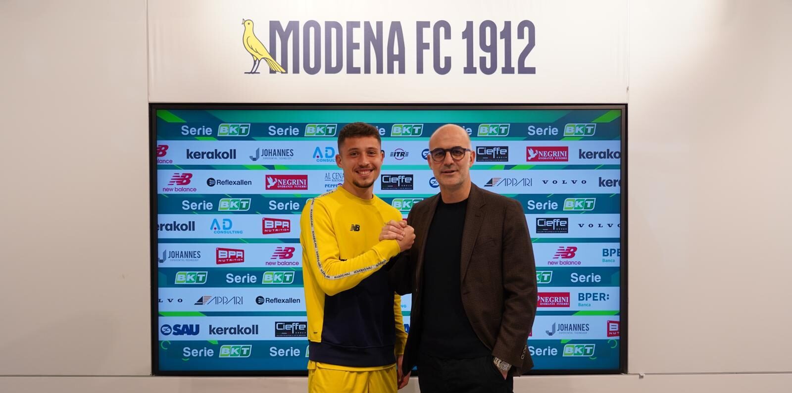 Abiuso e il Modena: insieme fino al 2026