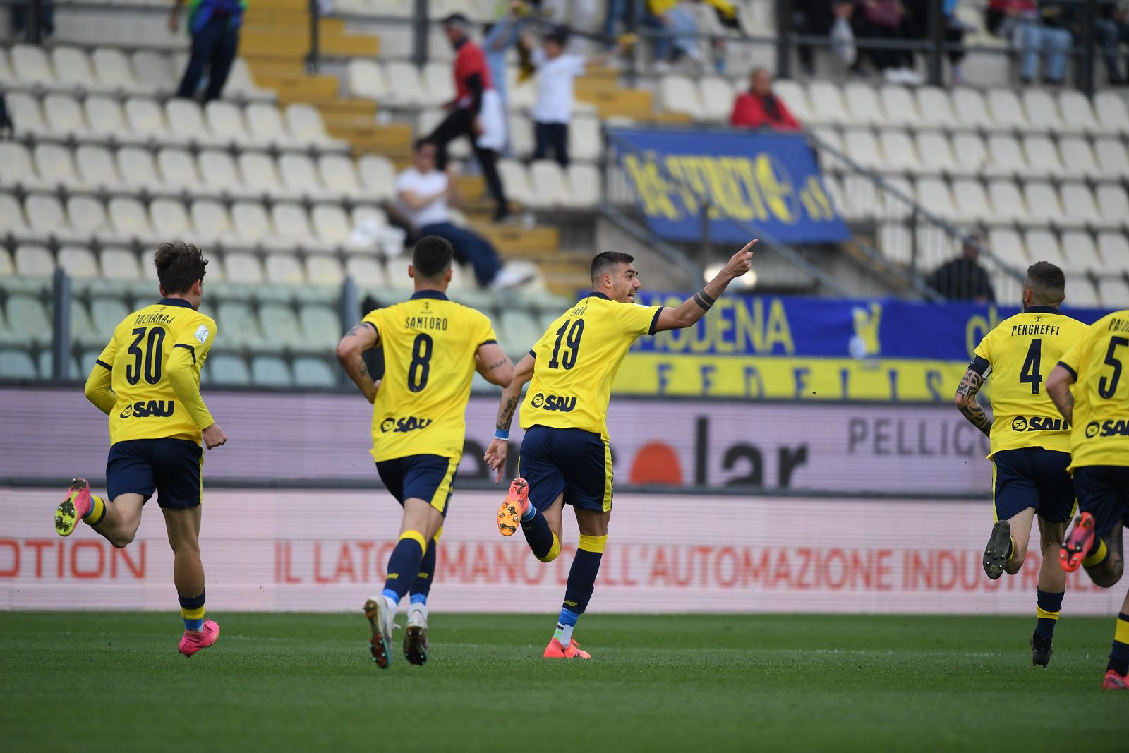 Modena-Sudtirol 1-0: Zaro, una liberazione Modena-Sudtirol 1-0: Zaro, una liberazione