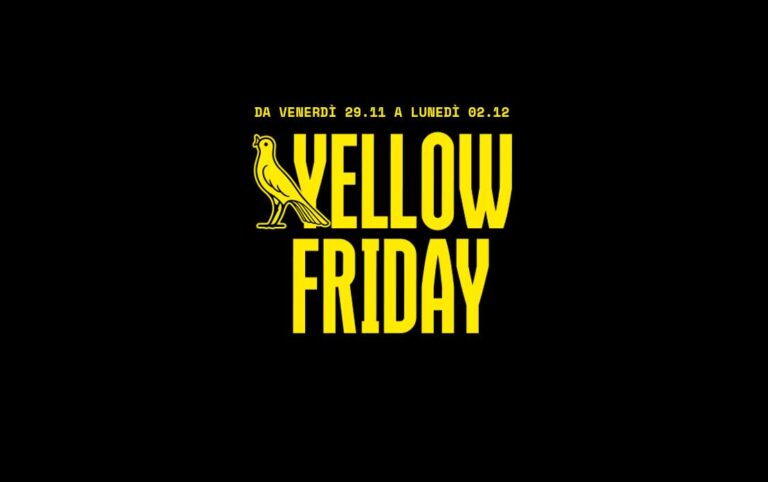 Yellow Friday: promo online e in store