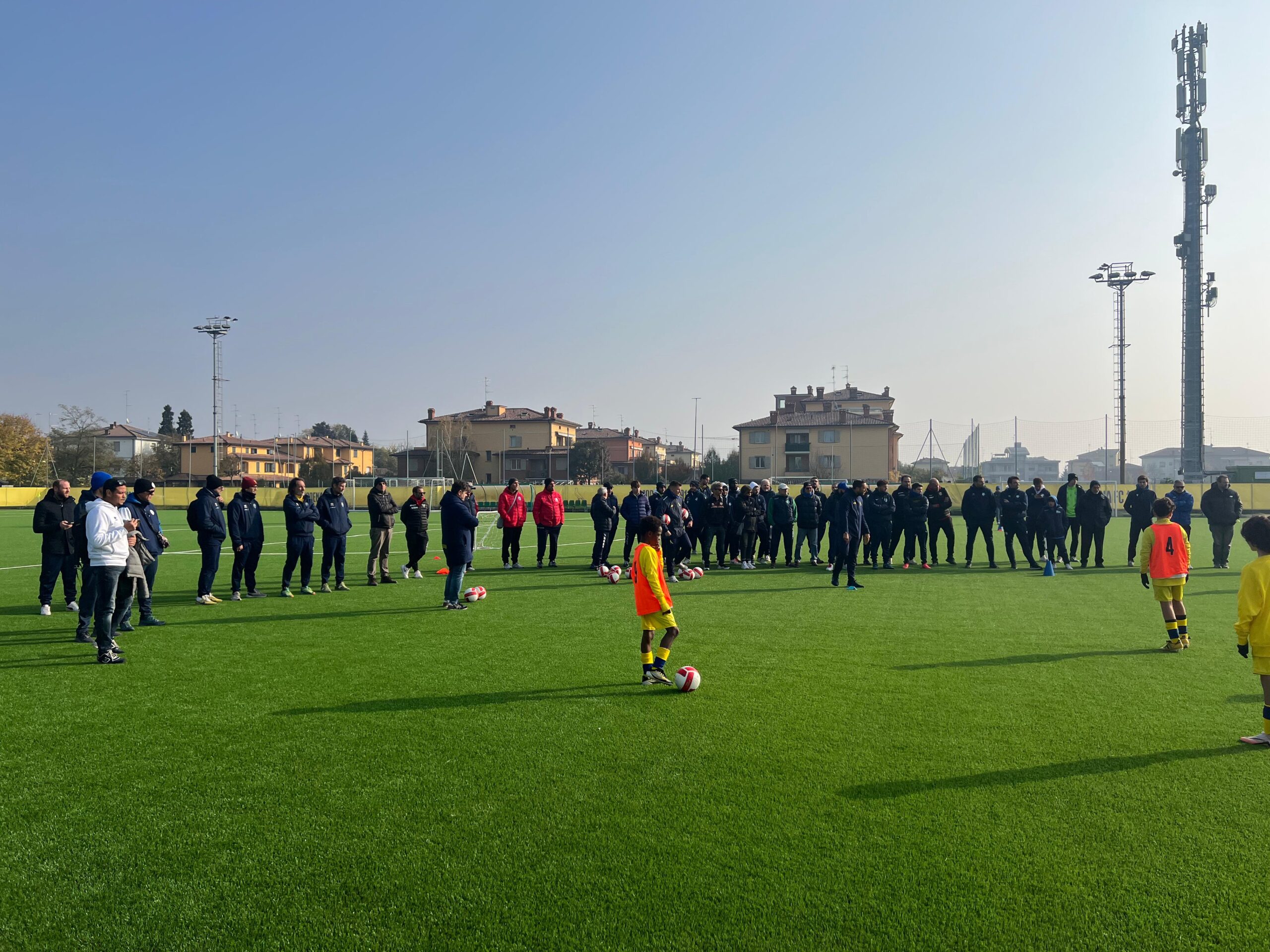 #CanariniSiCresce: primo stage tecnico a Saliceta #CanariniSiCresce: primo stage tecnico a Saliceta