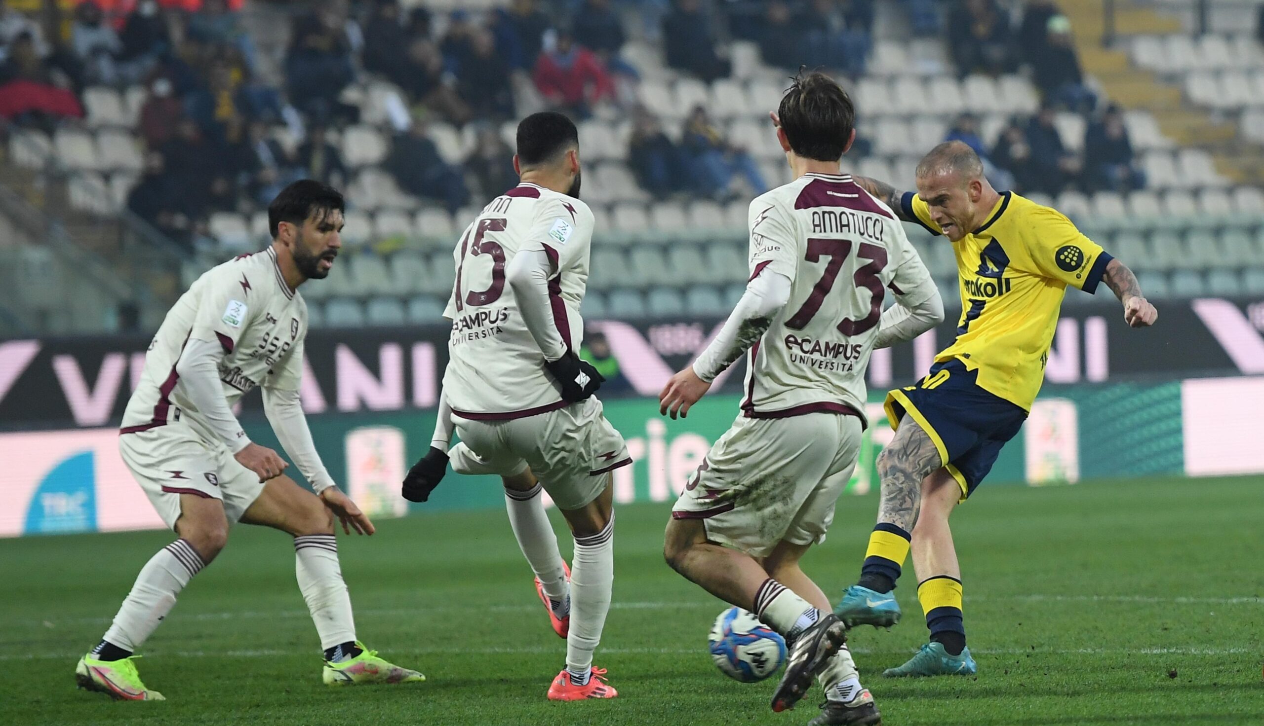 Modena-Salernitana 1-1: Palumbo risponde a Soriano