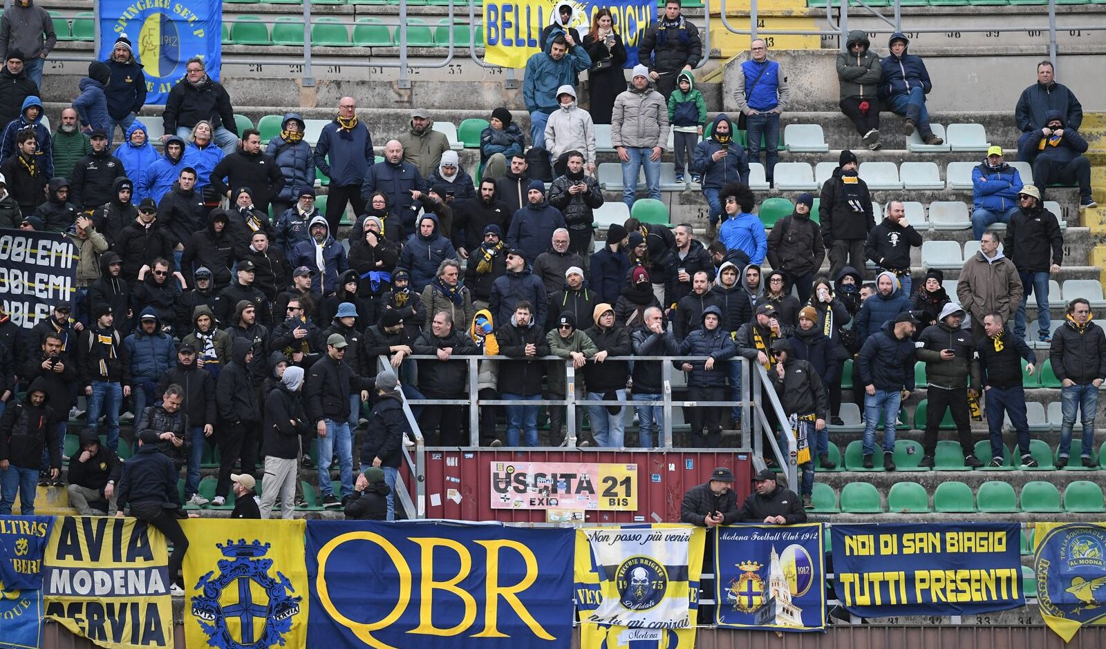 Palermo-Modena: info settore ospiti