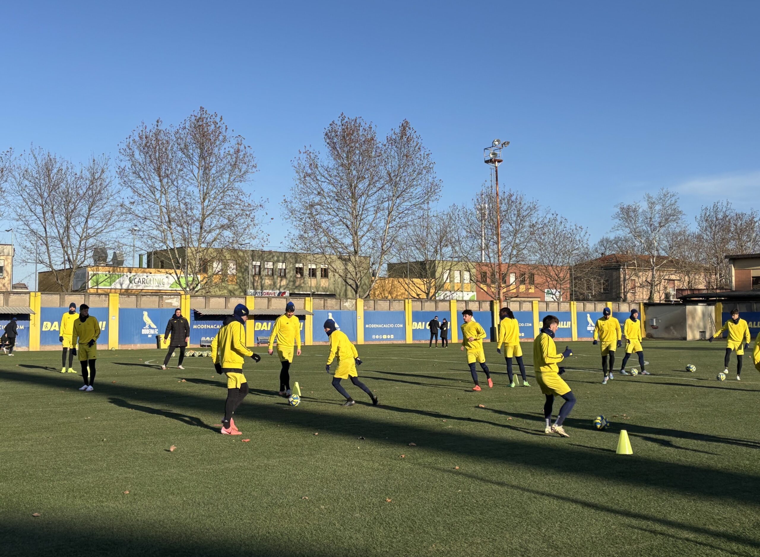 Allenamenti: squadra già al lavoro allo Zelocchi Allenamenti: squadra già al lavoro allo Zelocchi