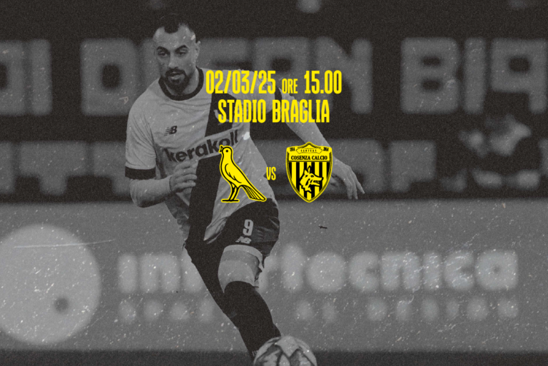 Modena-Cosenza: promo Under 30 in curva