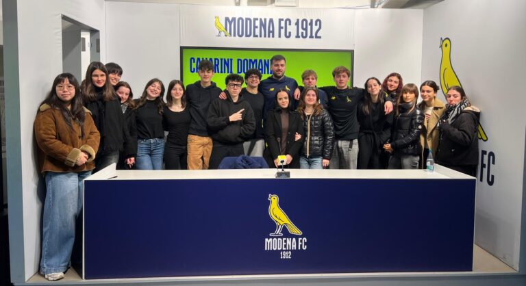 “Canarini Domani”: la 5^F del Muratori-San Carlo ospite al Braglia