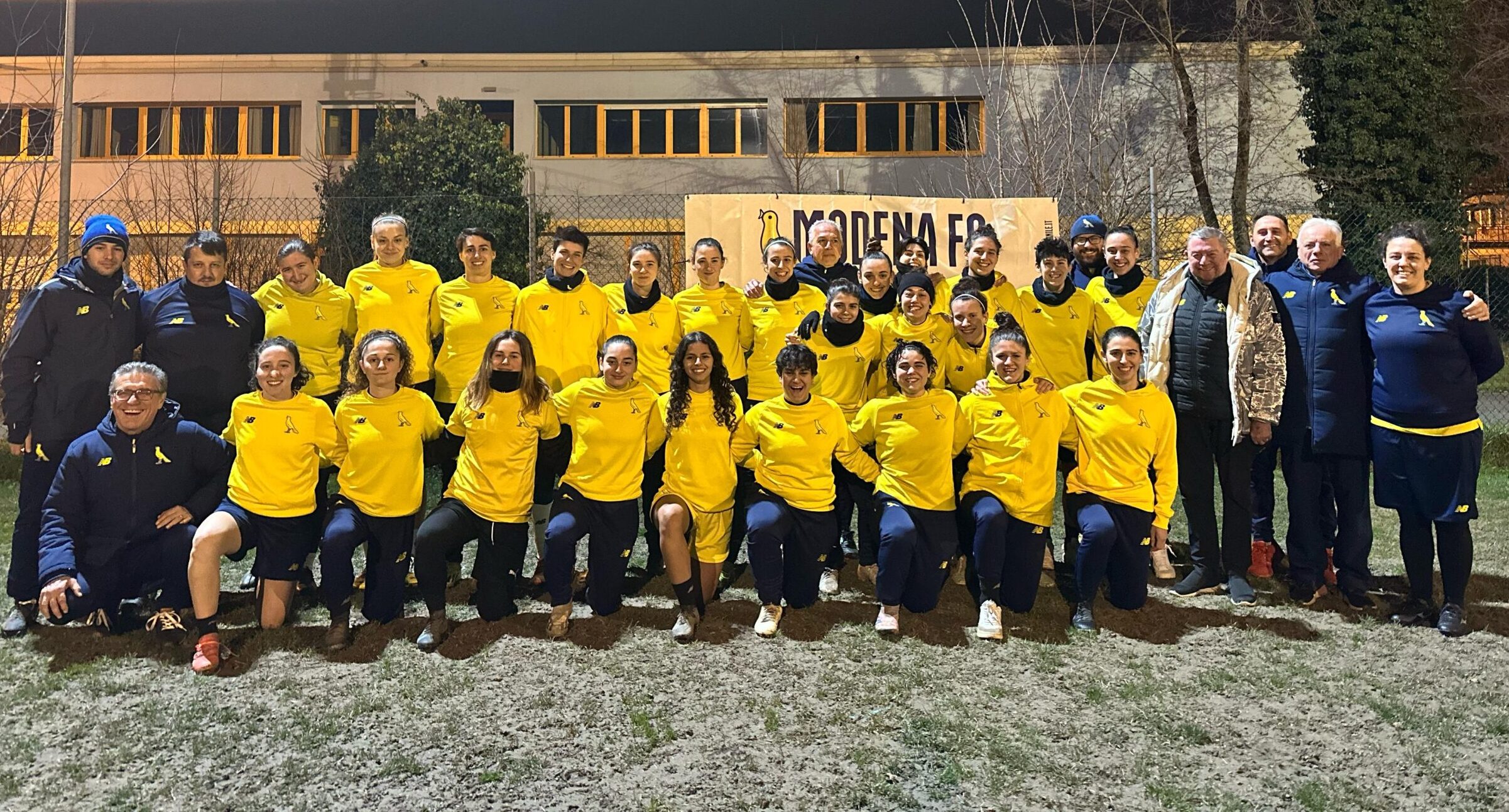 Modena Femminile: la visita di Carlo Rivetti alle canarine Modena Femminile: la visita di Carlo Rivetti alle canarine