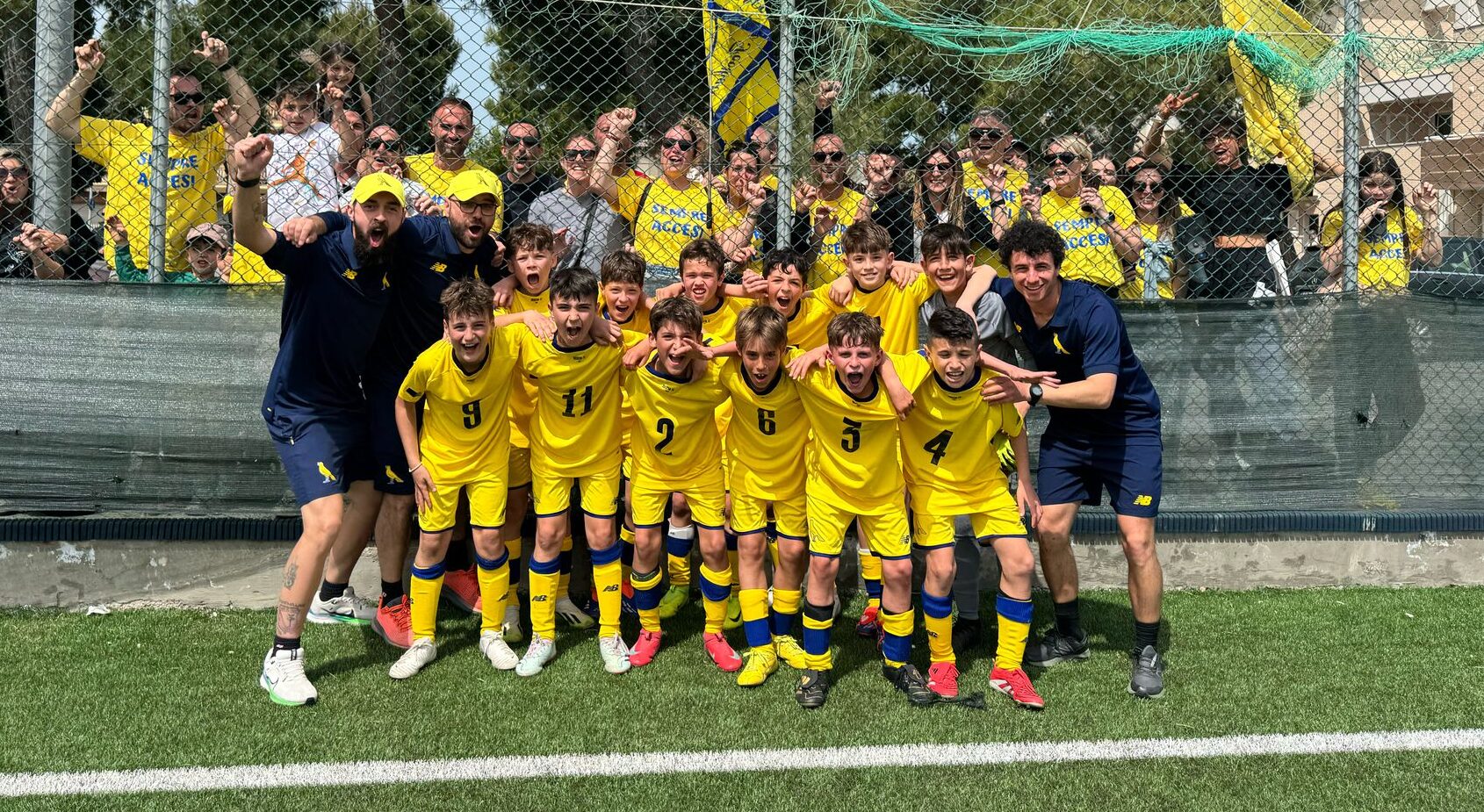 Tornei di Pasqua: l’U11 trionfa a Porto San Giorgio