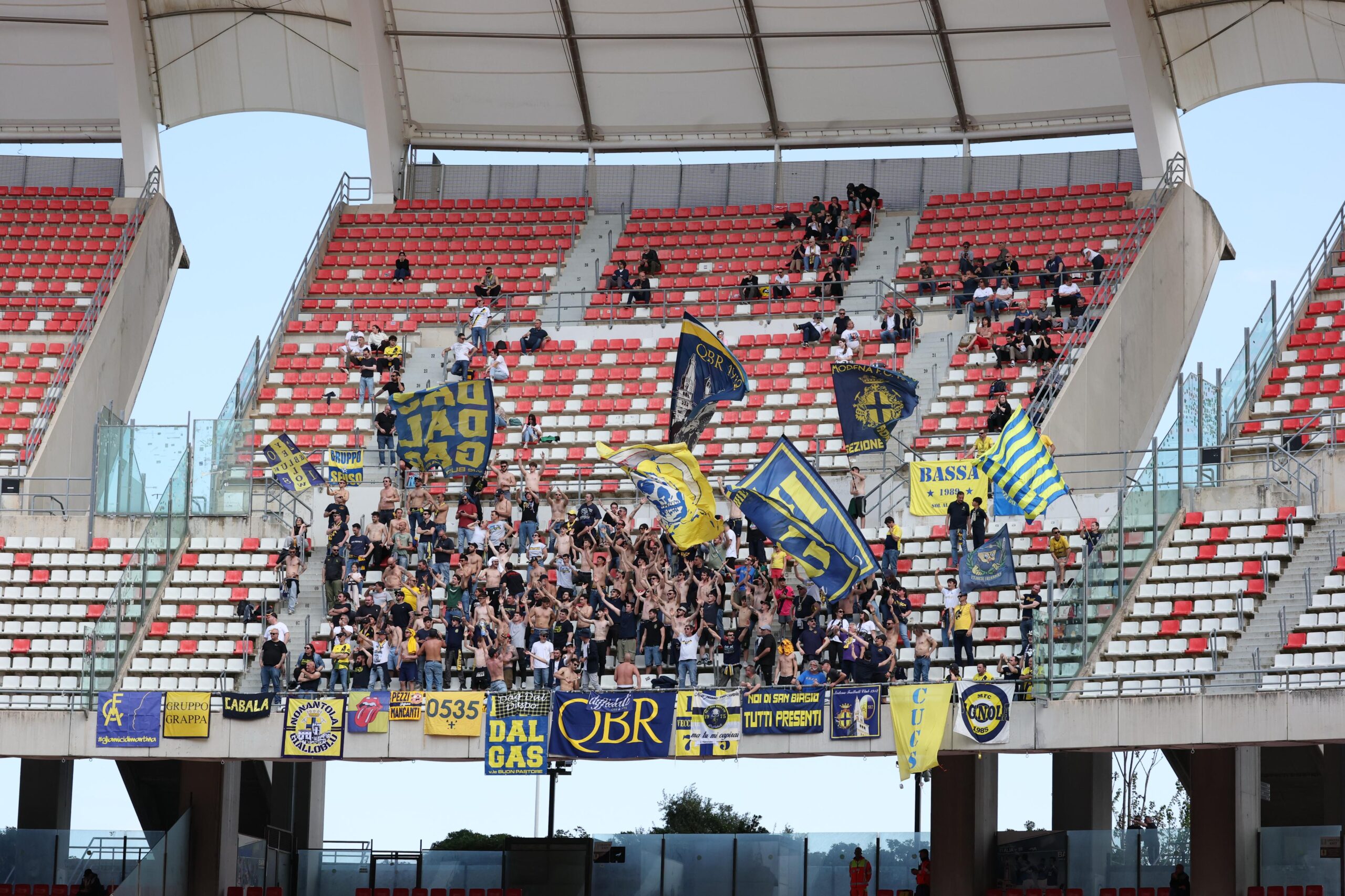 Carrarese-Modena: info settore ospiti Carrarese-Modena: info settore ospiti