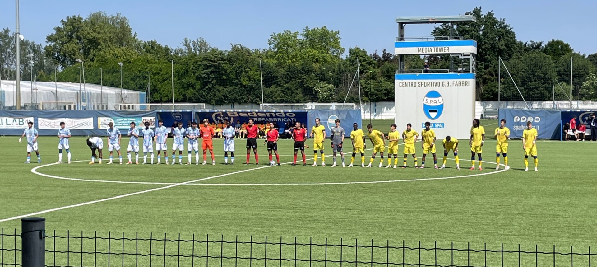 Primavera: pari con la Spal e 6° posto Primavera: pari con la Spal e 6° posto