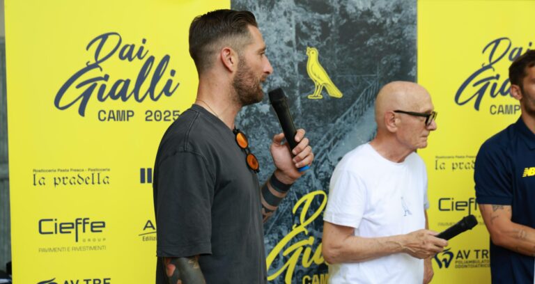 Dai Gialli Camp: la visita di capitan Pergreffi