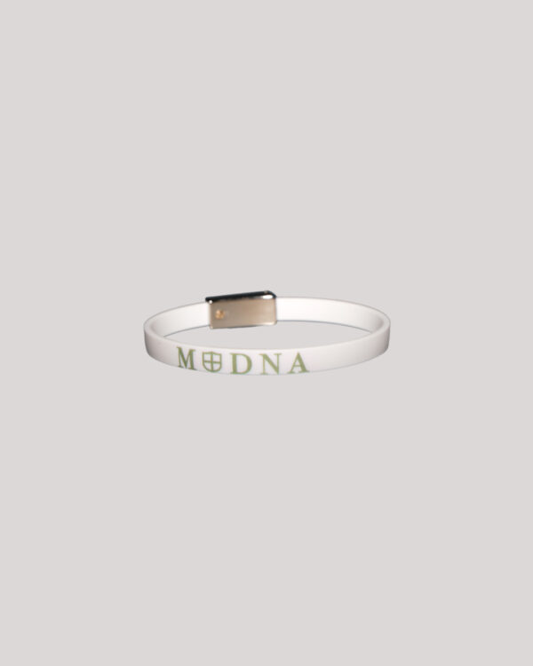 Modena FC braccialetto caucciù bianco