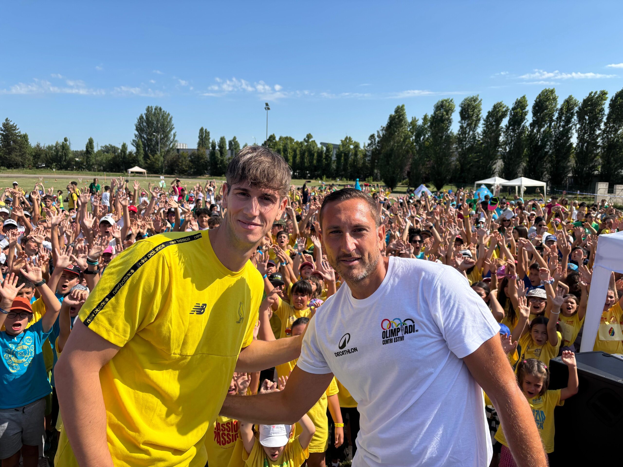 Olimpiadi dei Centri Estivi: Cauz accolto da 800 ragazzi Olimpiadi dei Centri Estivi: Cauz accolto da 800 ragazzi