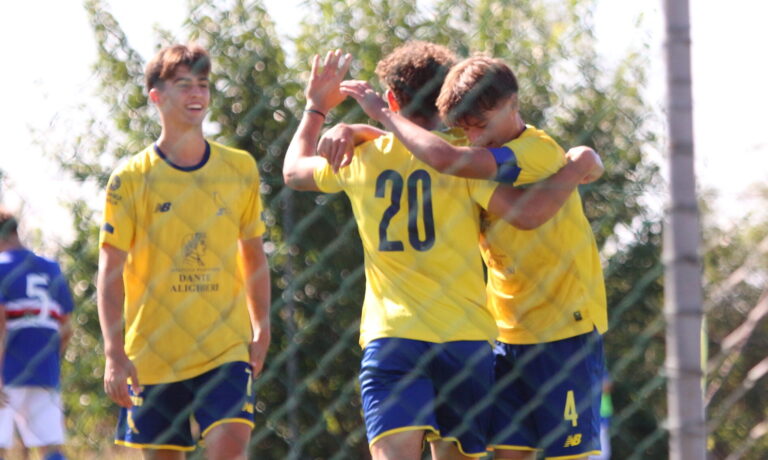 Settore Giovanile: U17 travolgente al debutto con la Sampdoria
