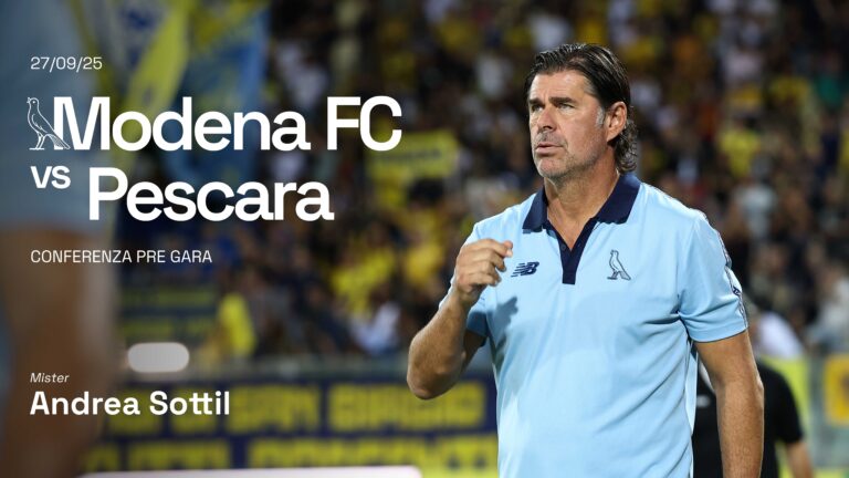 “Concentrati sul presente, testa al Pescara” “Concentrati sul presente, testa al Pescara”