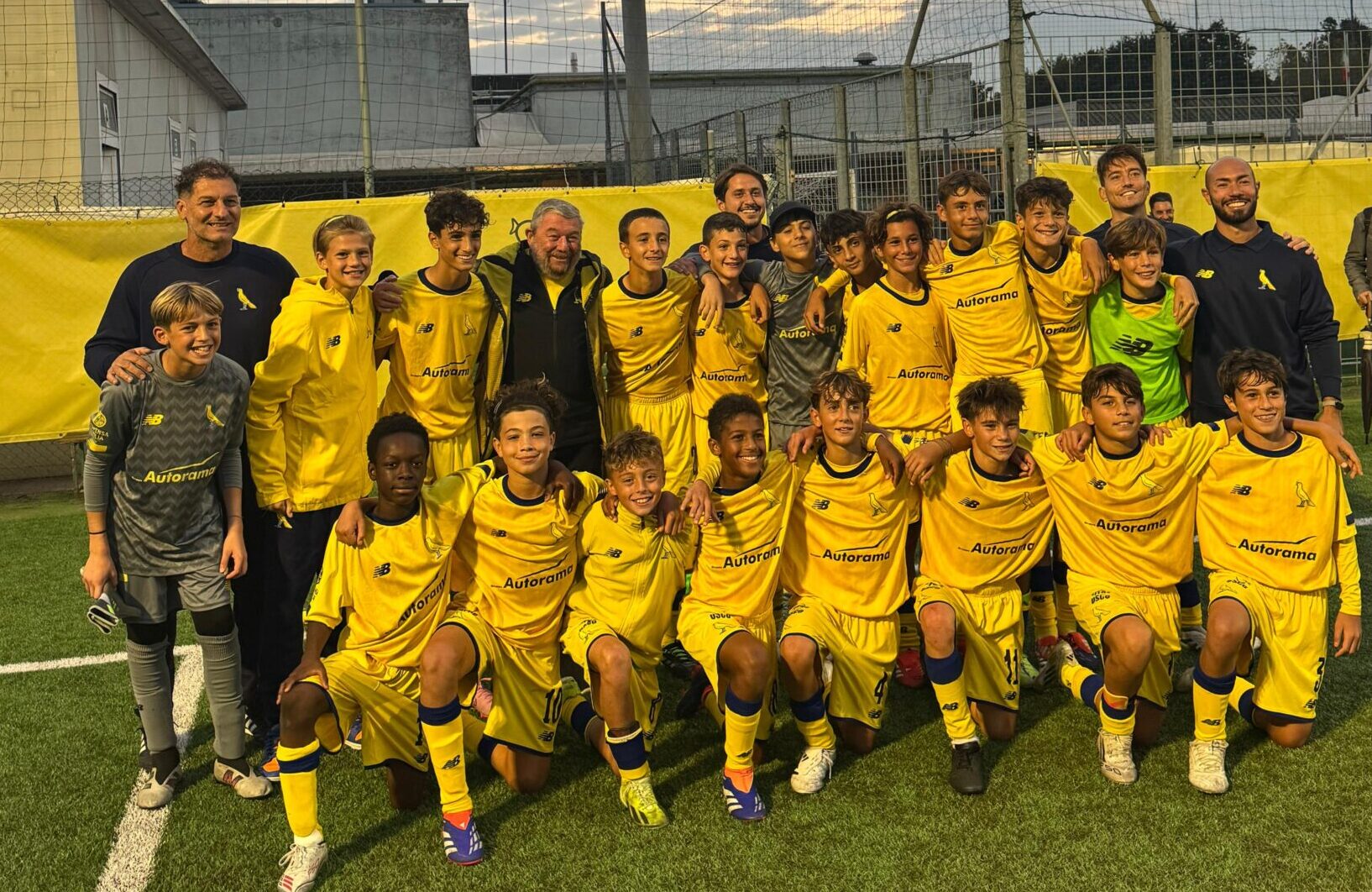 Settore Giovanile: sorride l’U13 con il Presidente Settore Giovanile: sorride l’U13 con il Presidente