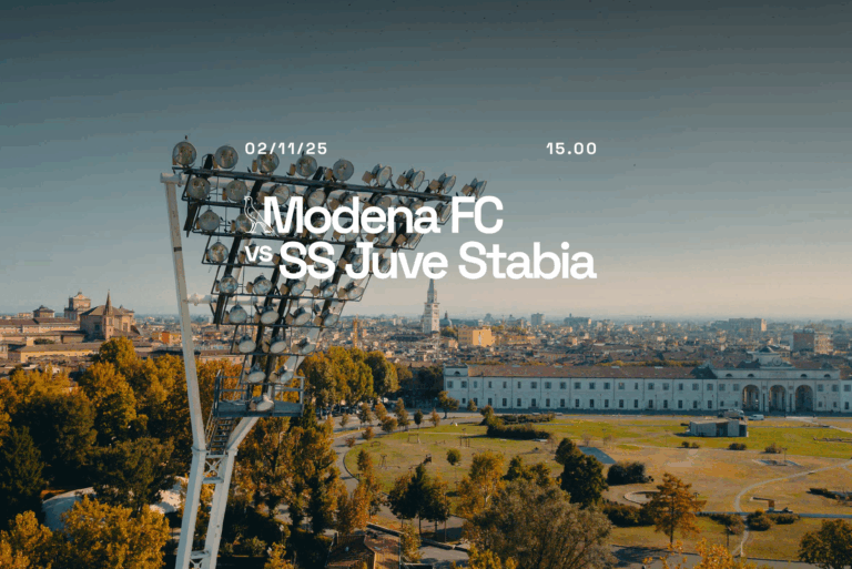 Modena-Juve Stabia: Under 18 a 1€ in Poltronissima