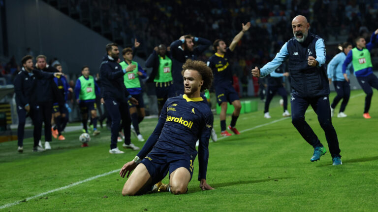 Frosinone-Modena 2-2: Massolin la riprende all’ultimo respiro