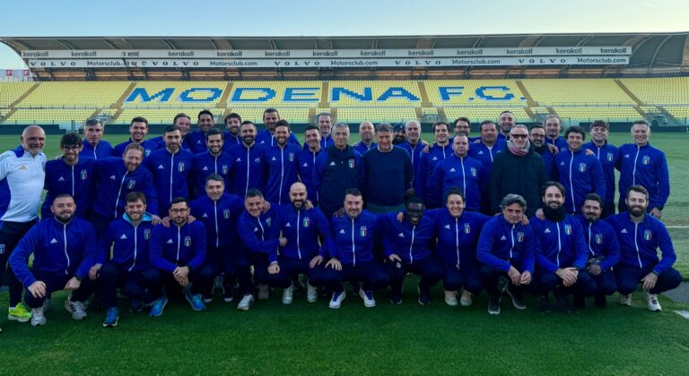 Formazione allenatori: si chiude il Corso UEFA C allo Stadio Braglia