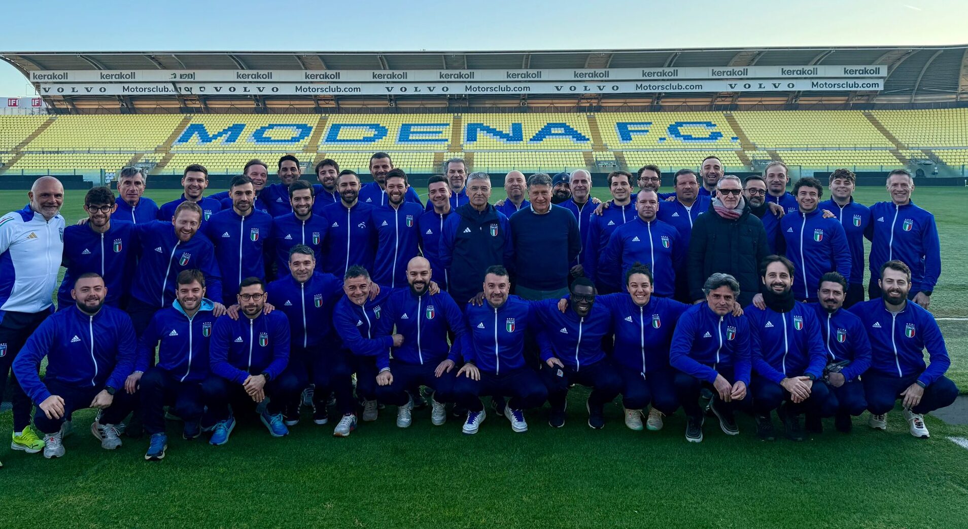 Formazione allenatori: si chiude il Corso UEFA C allo Stadio Braglia