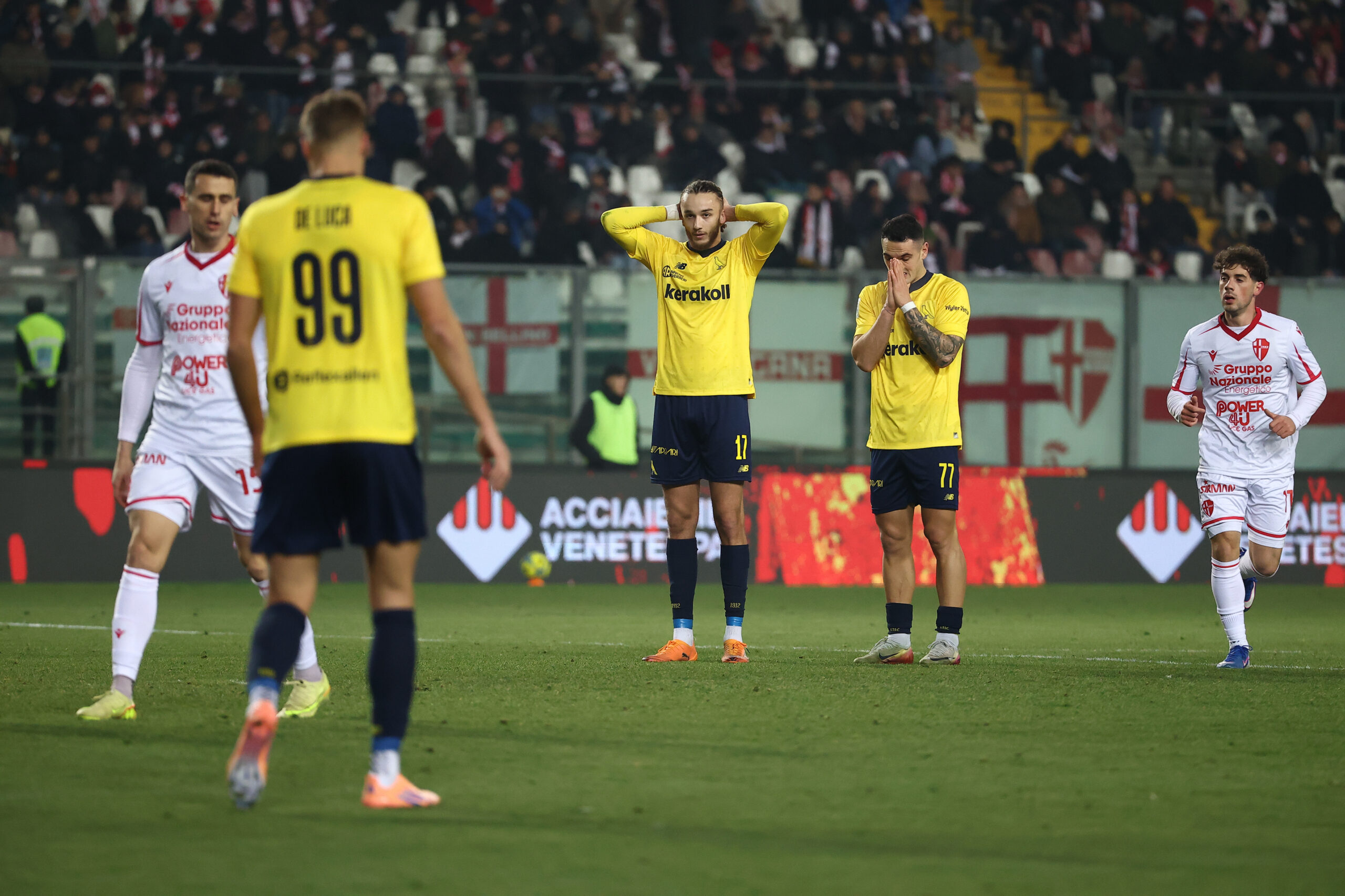Padova-Modena 2-0: serata stregata per i gialloblù Padova-Modena 2-0: serata stregata per i gialloblù