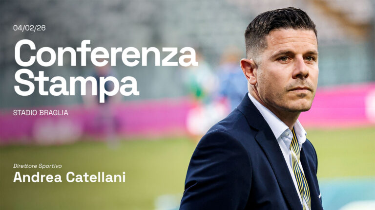 La conferenza stampa di fine mercato del DS Andrea Catellani La conferenza stampa di fine mercato del DS Andrea Catellani