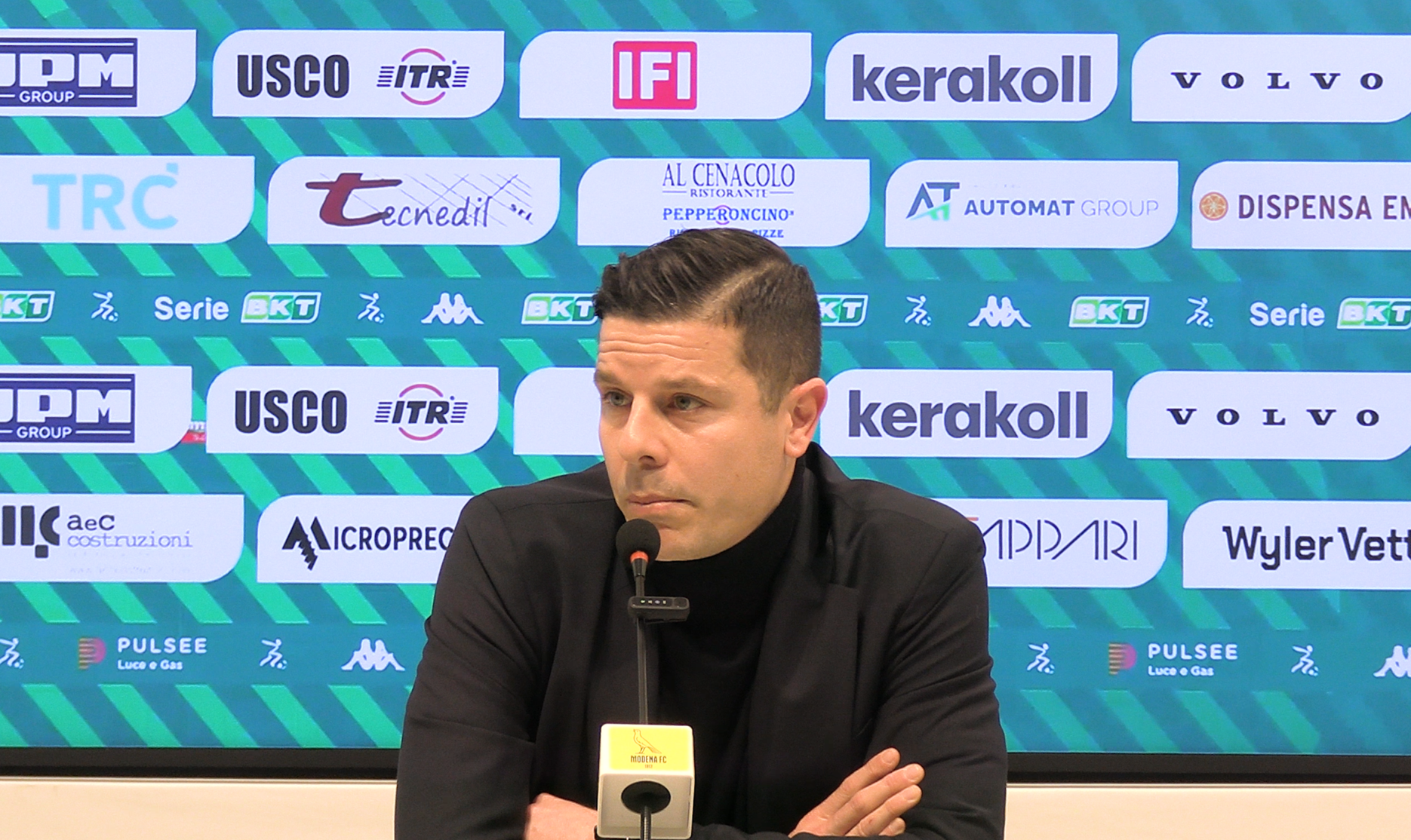 La conferenza stampa del ds Andrea Catellani