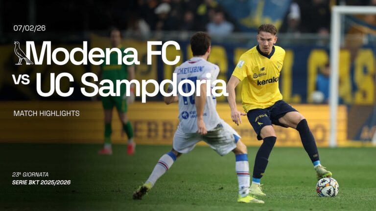 Modena – Sampdoria