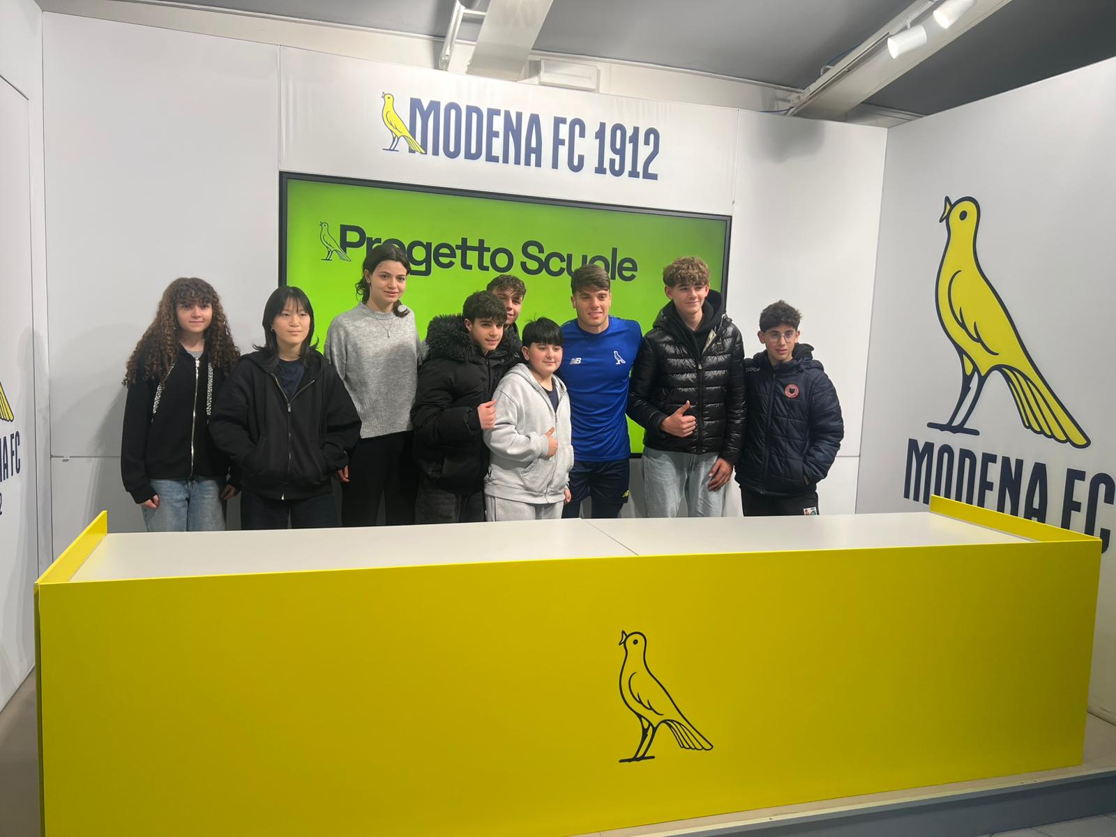 Cronisti in Classe: la 3A del Galilei di Maranello ospite al Braglia