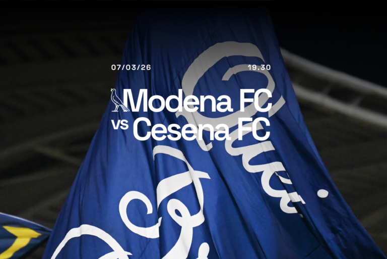 Modena-Cesena: biglietti e pack di marzo in vendita