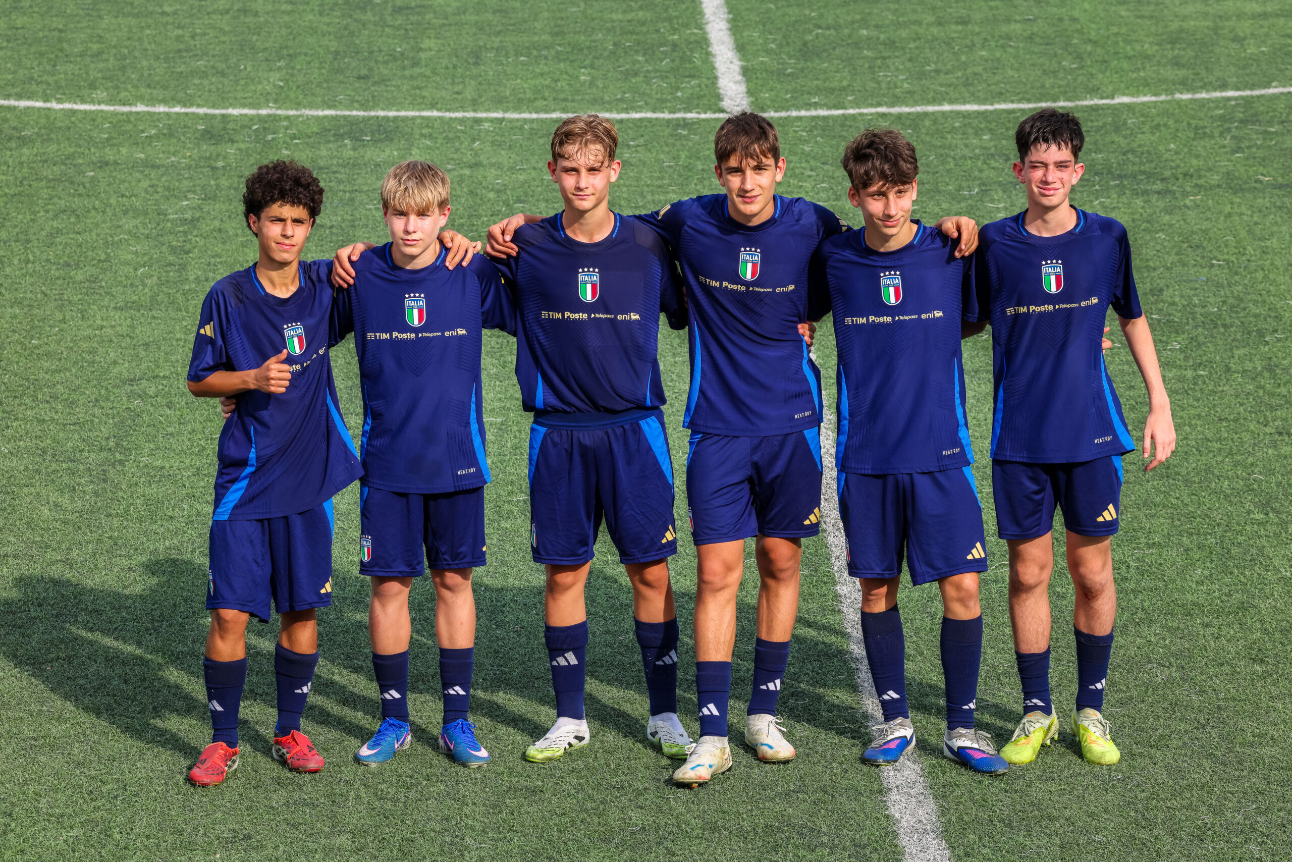 Under 14: sei canarini allo stage del Club Italia
