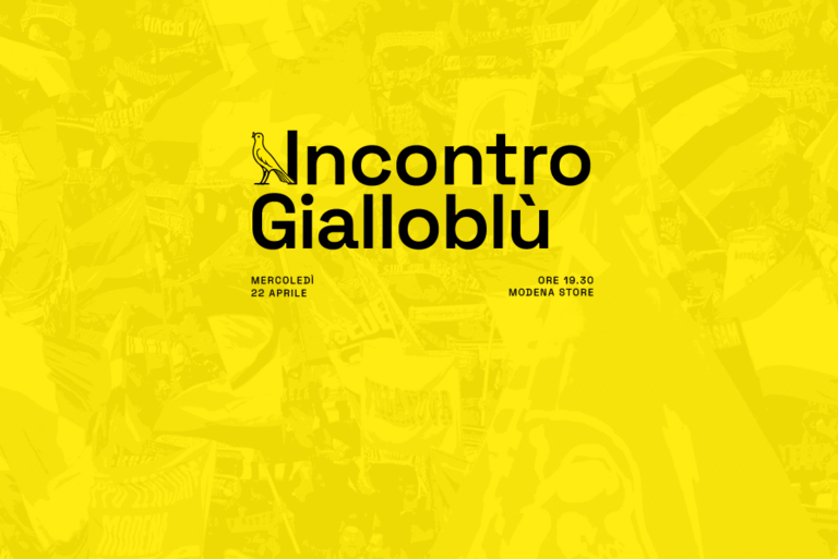 Incontro Gialloblù: Nador, Pezzolato e Wiafe oggi al Modena Store